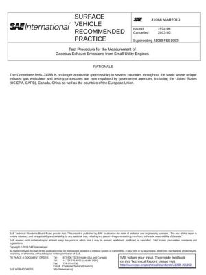 SAE J1088_201303