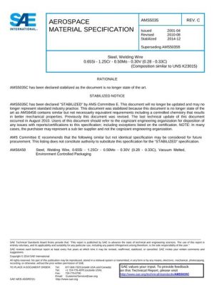 SAE AMS5035C