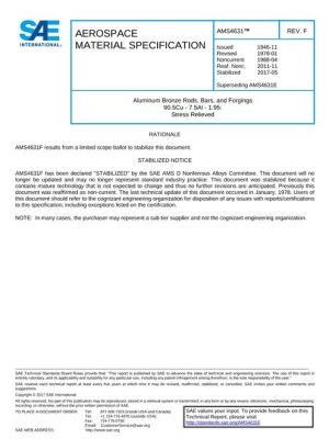 SAE AMS4631F
