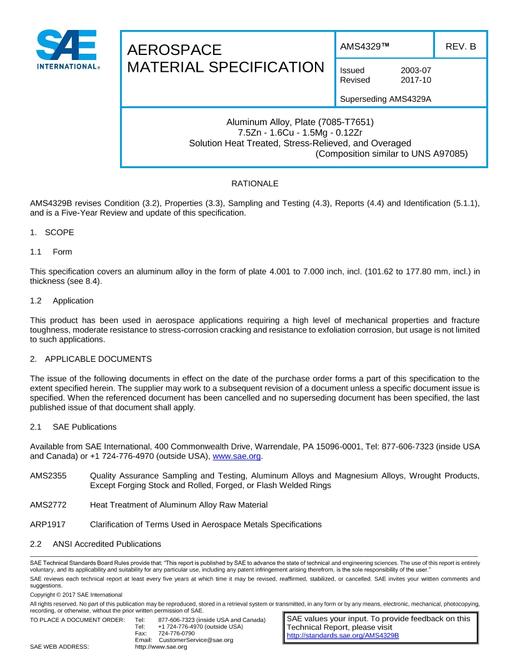 SAE AMS4329B