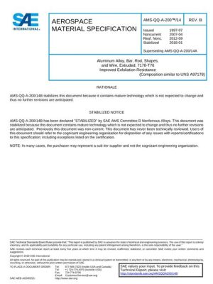 SAE AMSQQA200/14B