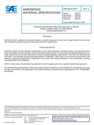 SAE AMSQQA225C