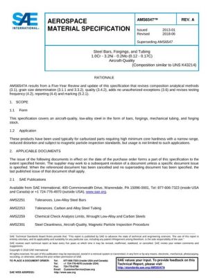 SAE AMS6547A
