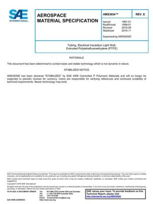 SAE AMS3654E