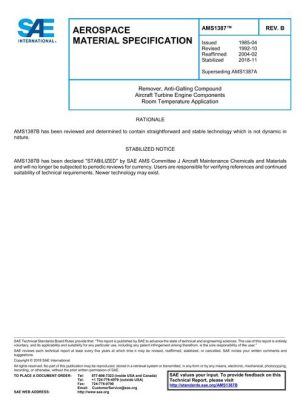 SAE AMS1387B