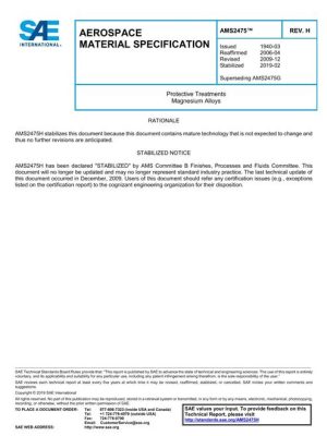 SAE AMS2475H