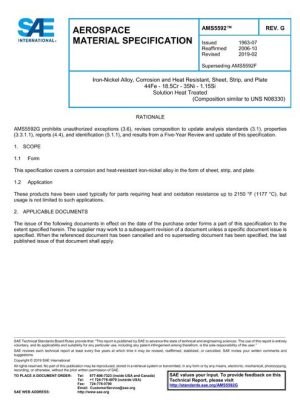 SAE AMS5592G