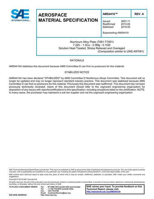 SAE AMS4410A