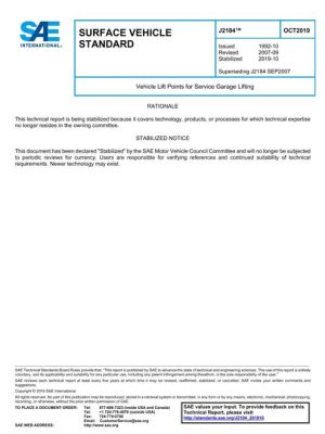 SAE J2184_201910