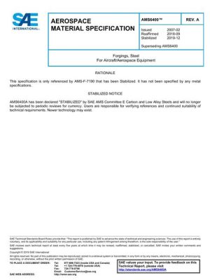 SAE AMS6400A