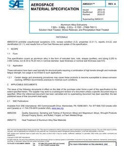 SAE AMS4331A