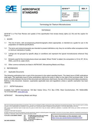 SAE AS1814F