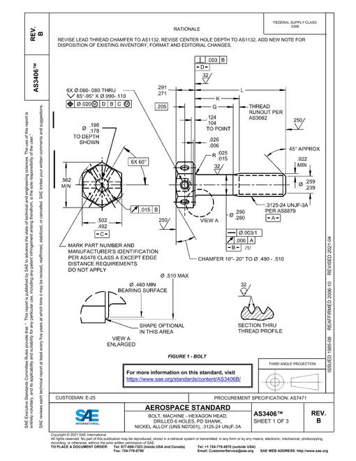 SAE AS3406B