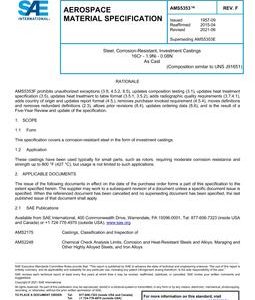 SAE AMS5353F
