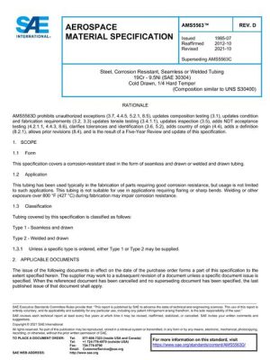 SAE AMS5563D