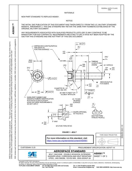 SAE AS9561
