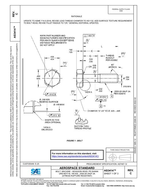 SAE AS3414C