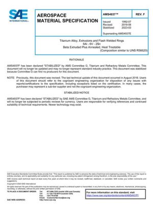 SAE AMS4937F