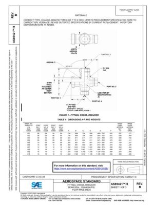SAE AS85421/8B