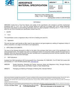 SAE AMS4394A