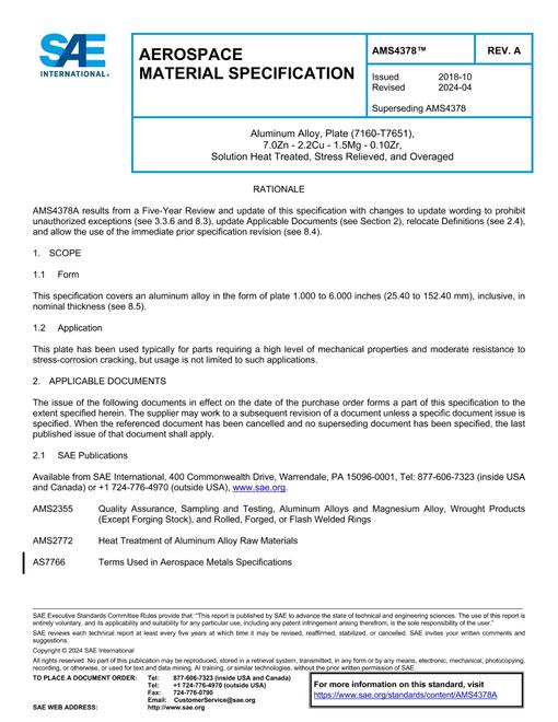 SAE AMS4378A