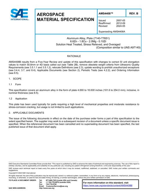 SAE AMS4408B