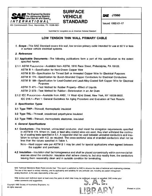 SAE J1560_199201