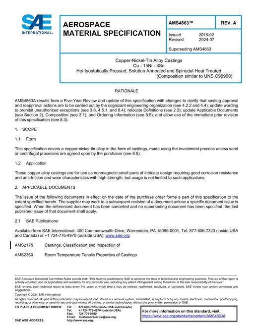 SAE AMS4863A