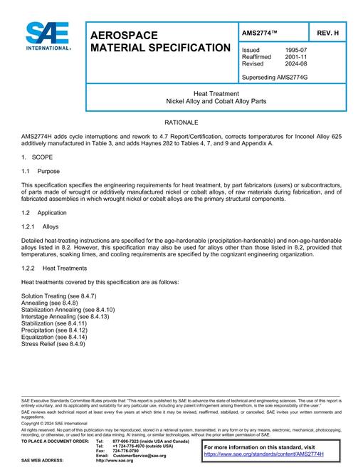 SAE AMS2774H