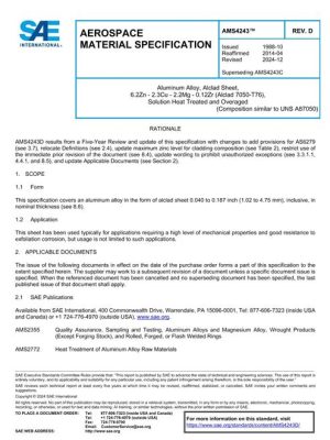 SAE AMS4243D