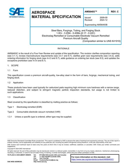 SAE AMS6493C